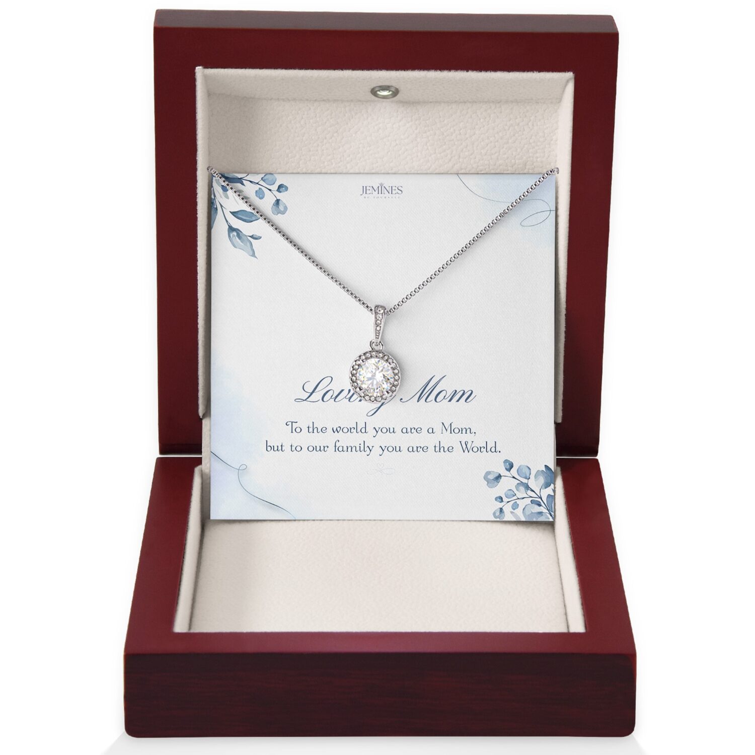 Loving Mom Eternal Hope Necklace Gift