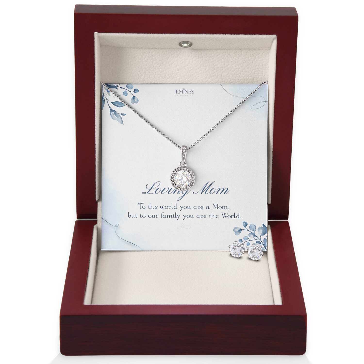 Loving Mom Eternal Hope Set Necklace Gift