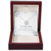 Loving Mom Love Knot Necklace Gift