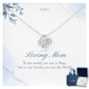 Loving Mom Love Knot Necklace Elegant Gift