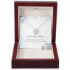 Loving Mom Love Knot Set Necklace Gift