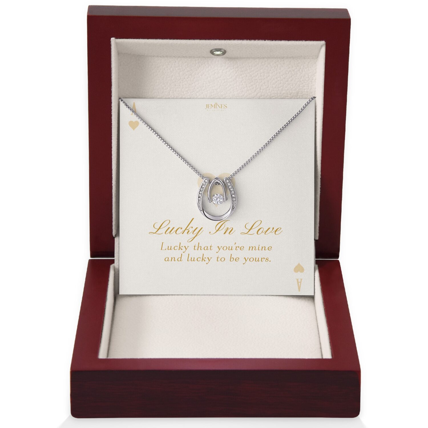 Lucky in Love Necklace Elegant Gift