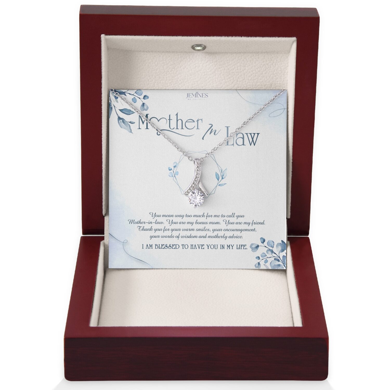 Mother-In-Law Alluring Beauty Necklace Gift