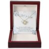 Mother-In-Law Love Knot Gold Necklace Gift