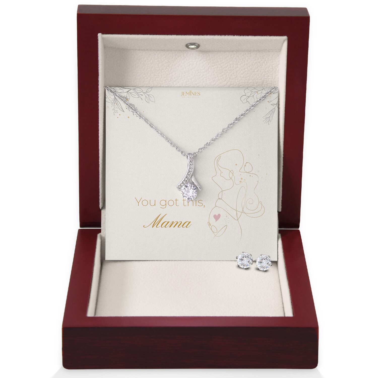 Motherhood Alluring Beauty Set Necklace