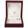 Motherhood Love Knot Set Necklace Gift