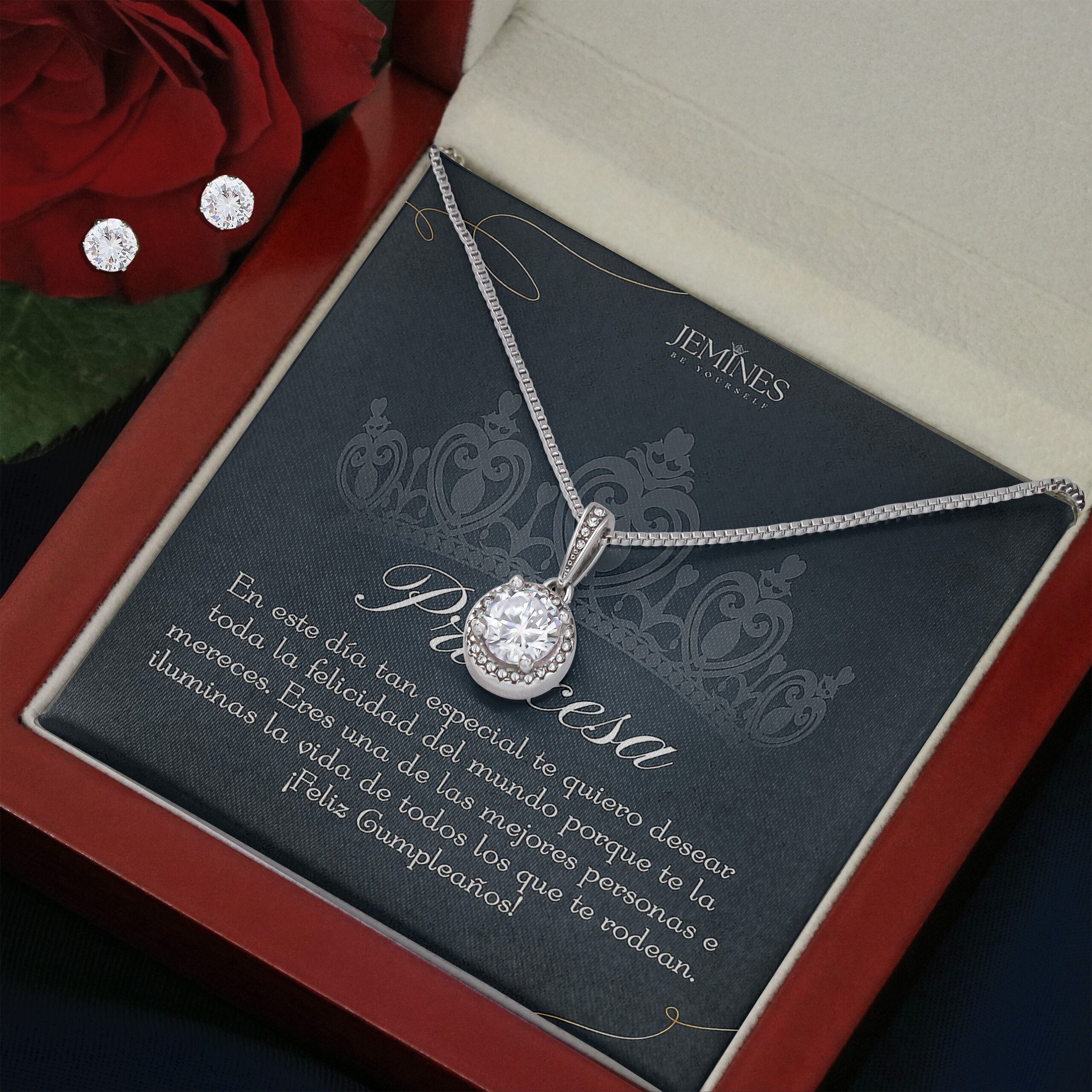 Princesa Birthday Eternal Hope Set Necklace Elegant Gift - Image 3