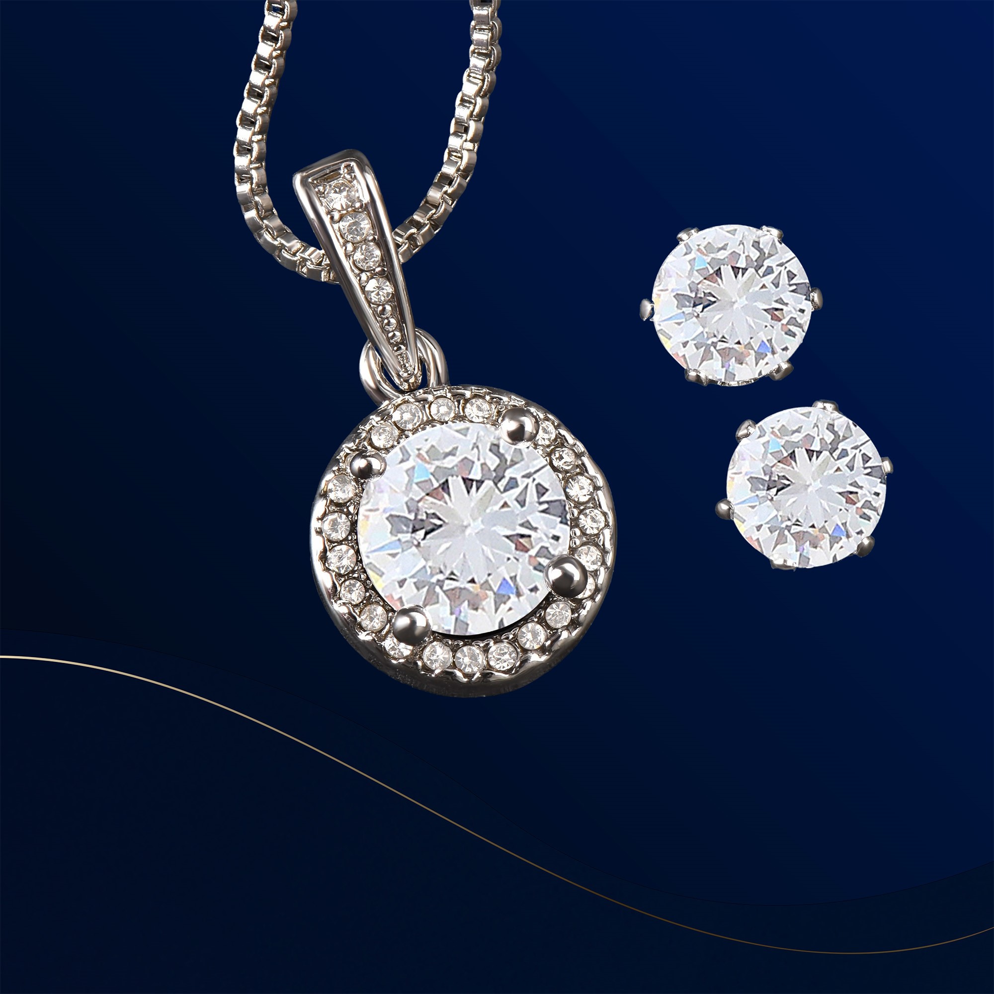 Princesa Birthday Eternal Hope Set Necklace Elegant Gift - Image 5