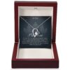 Princesa Birthday Forever Love Necklace Gift