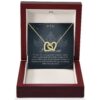 Princesa Birthday Interlocking Gold Necklace