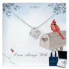 Sympathy Love Knot Necklace Elegant Gift
