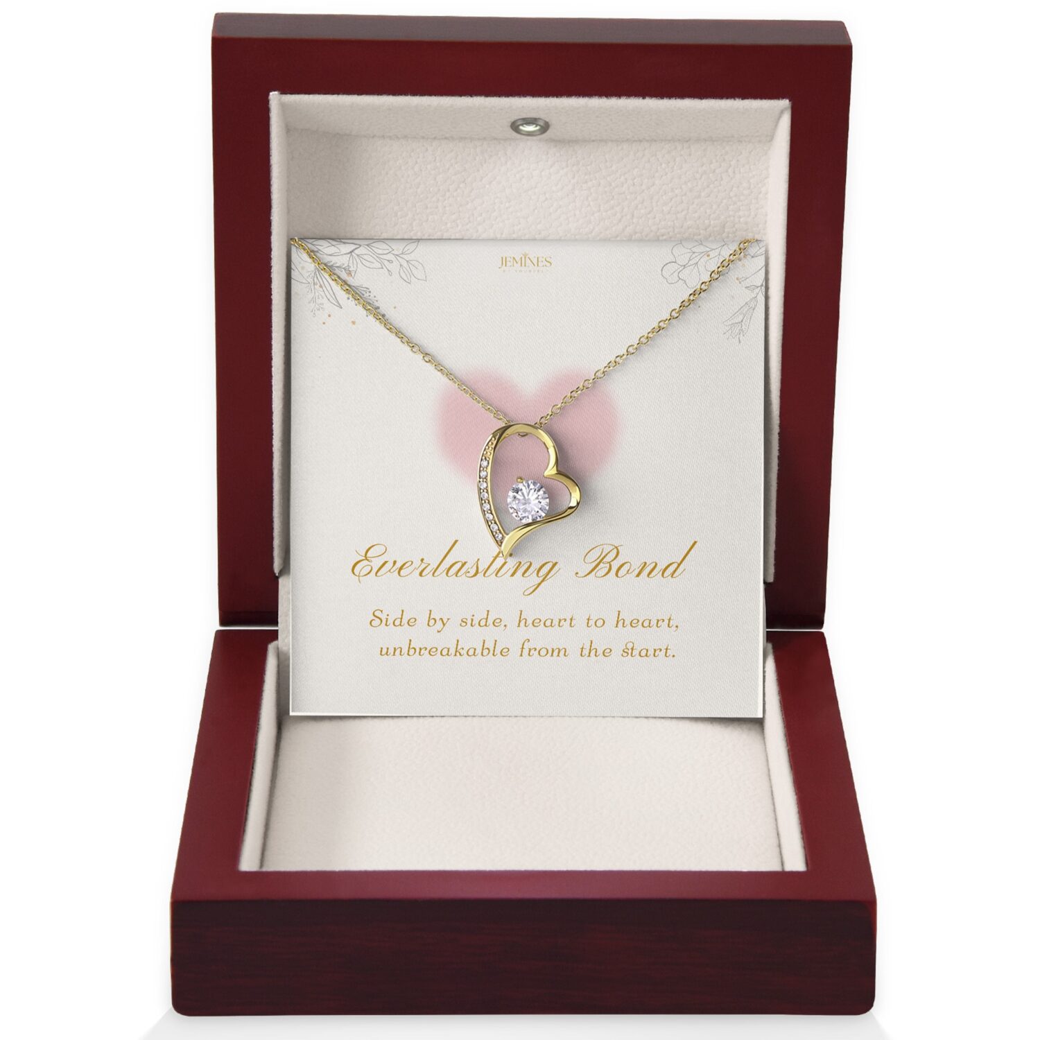 Wife Forever Love Gold Necklace Gift