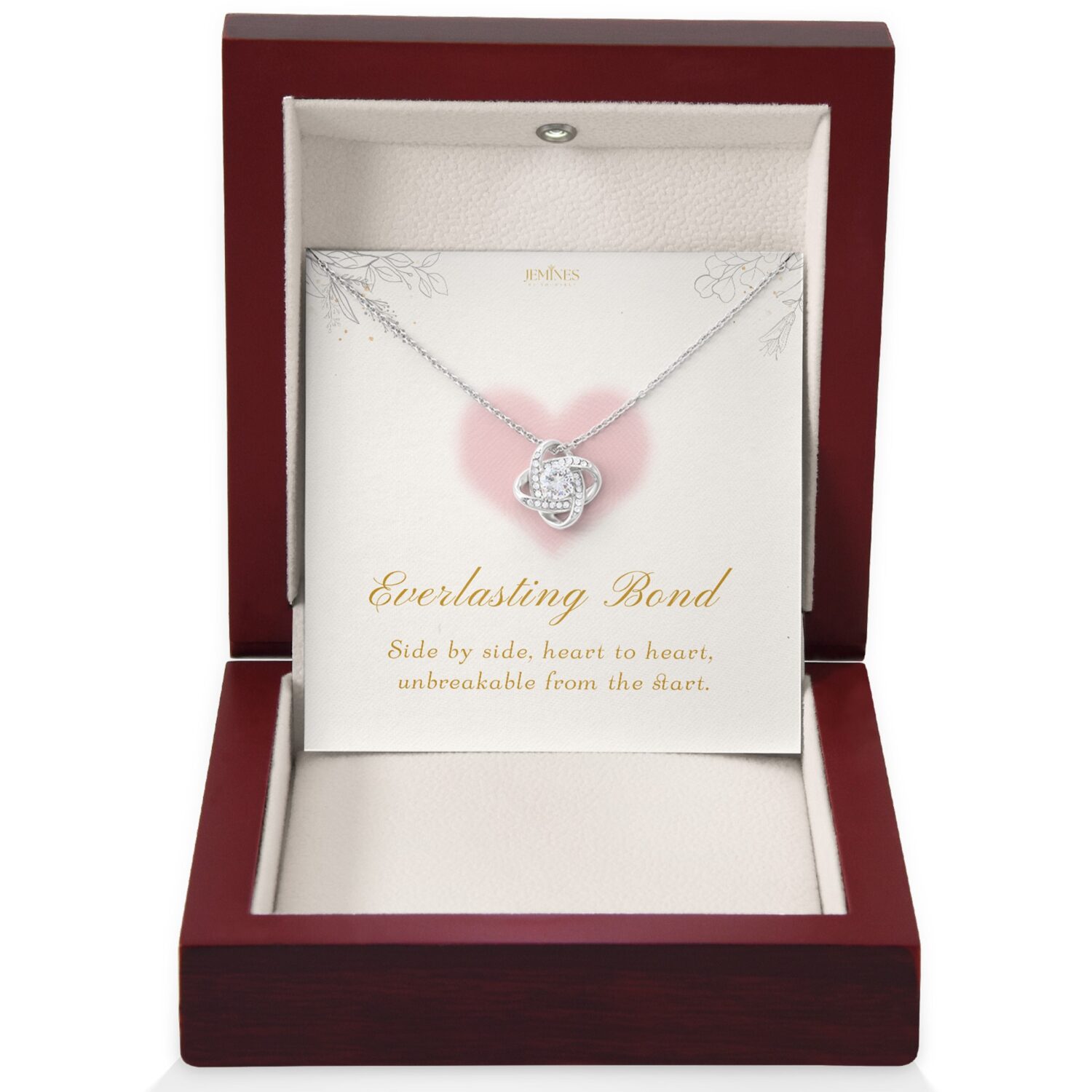 Wife Love Knot Necklace Gift