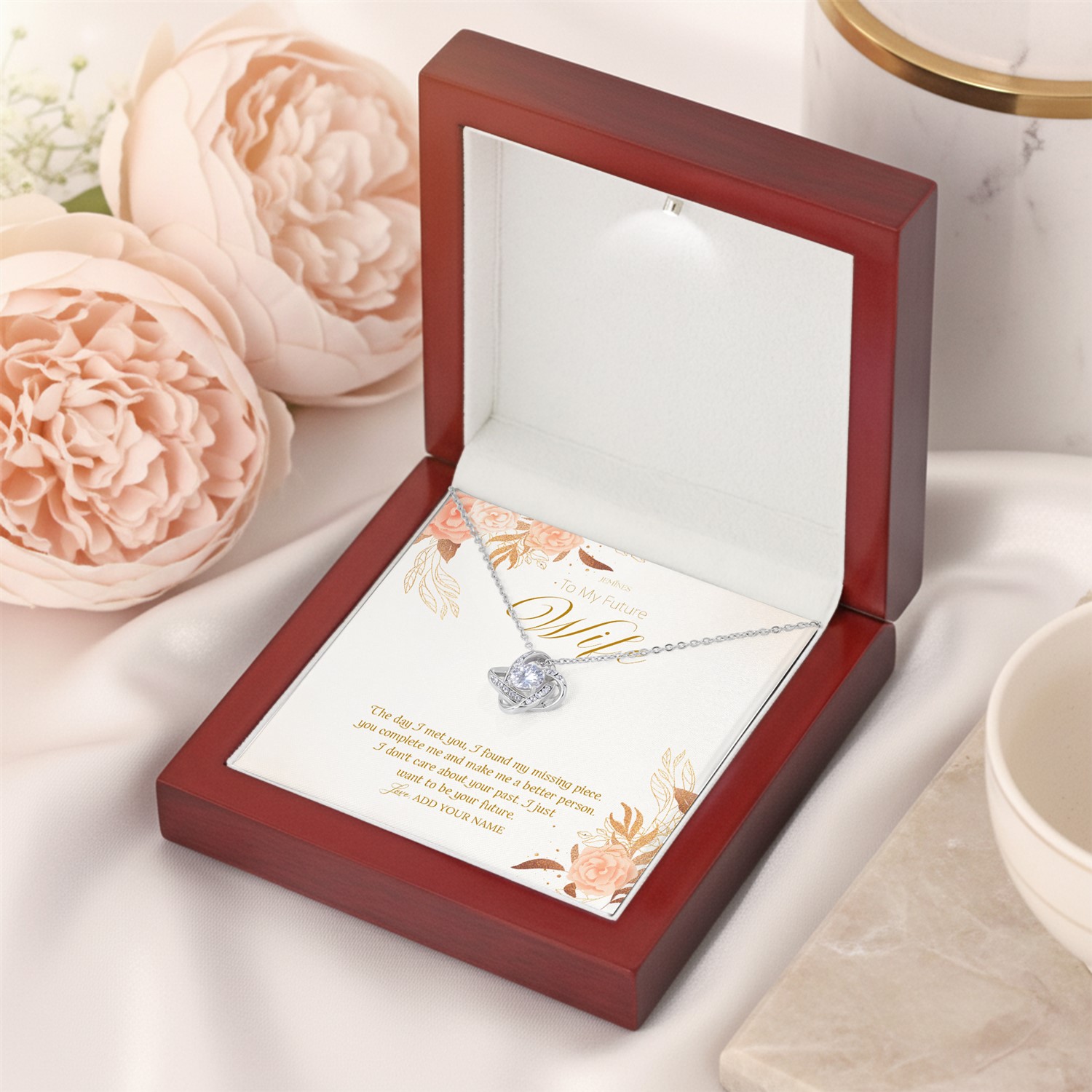 To My Future Wife Necklace Personalized Gifts - Image 2