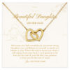 Daughter Necklace Personalized Gifts from Mom