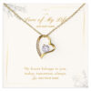 Dear Love of My Life Necklace Personalized Gifts
