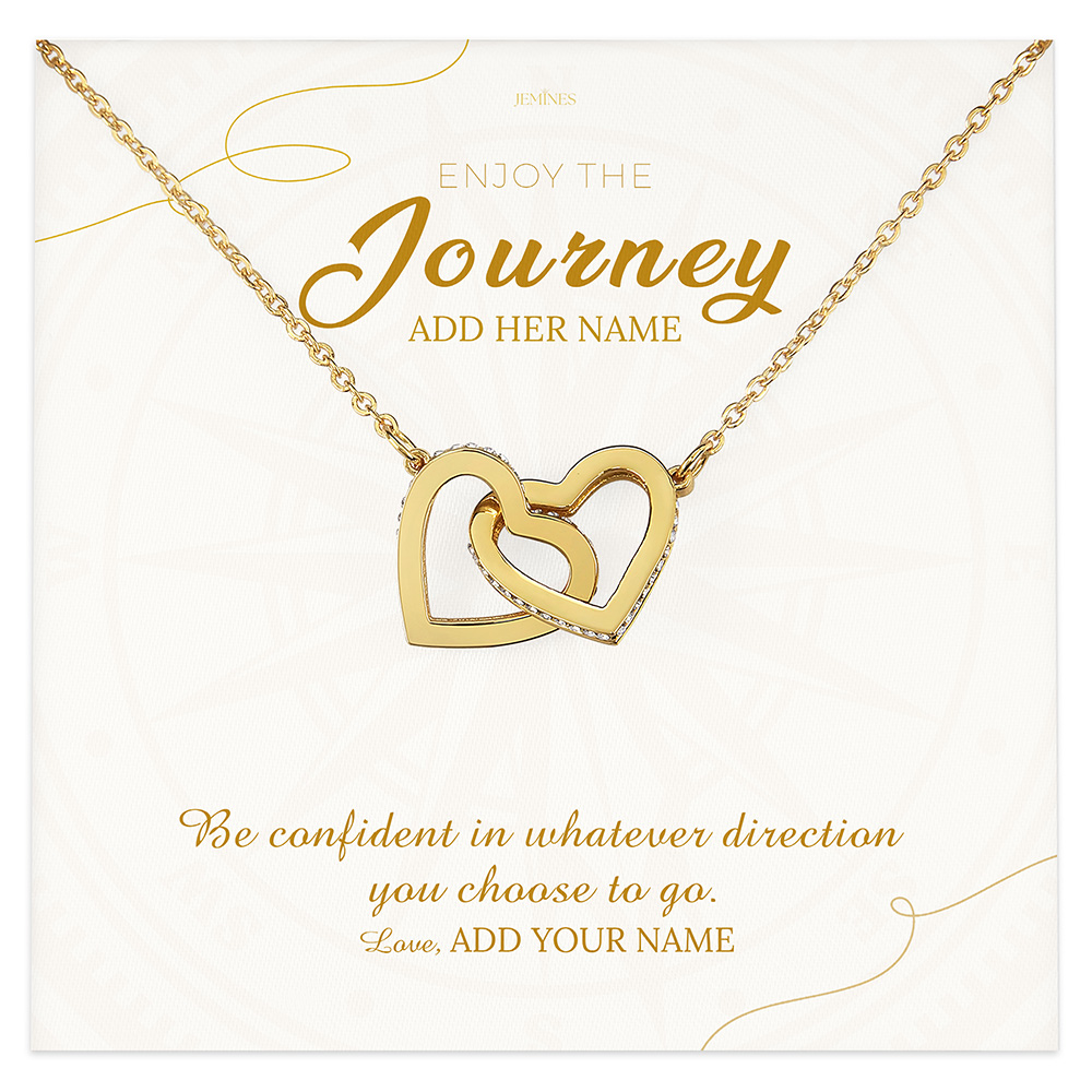 Enjoy The Journey Graduation Necklace Gifts
