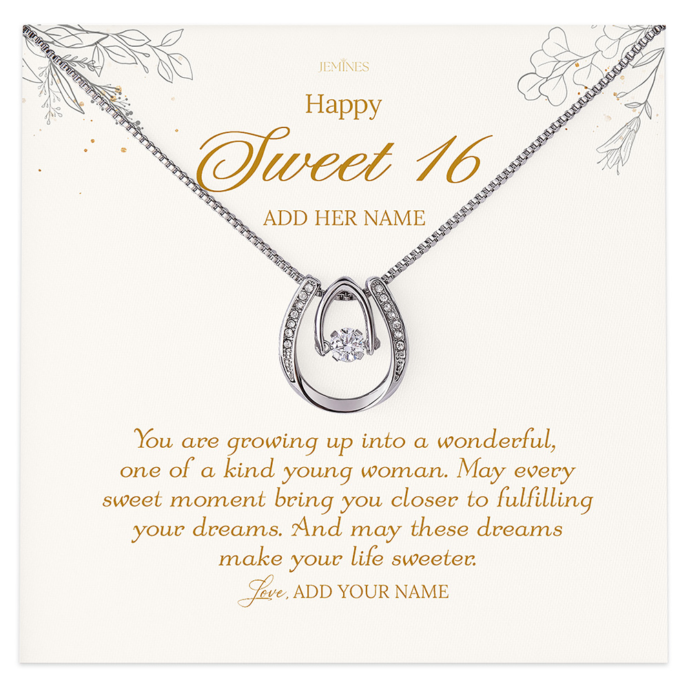 Happy 16th Birthday Necklace Gifts