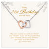 Happy 21st Birthday Necklace Gifts