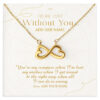 I'd Be Lost Without You Necklace Gifts