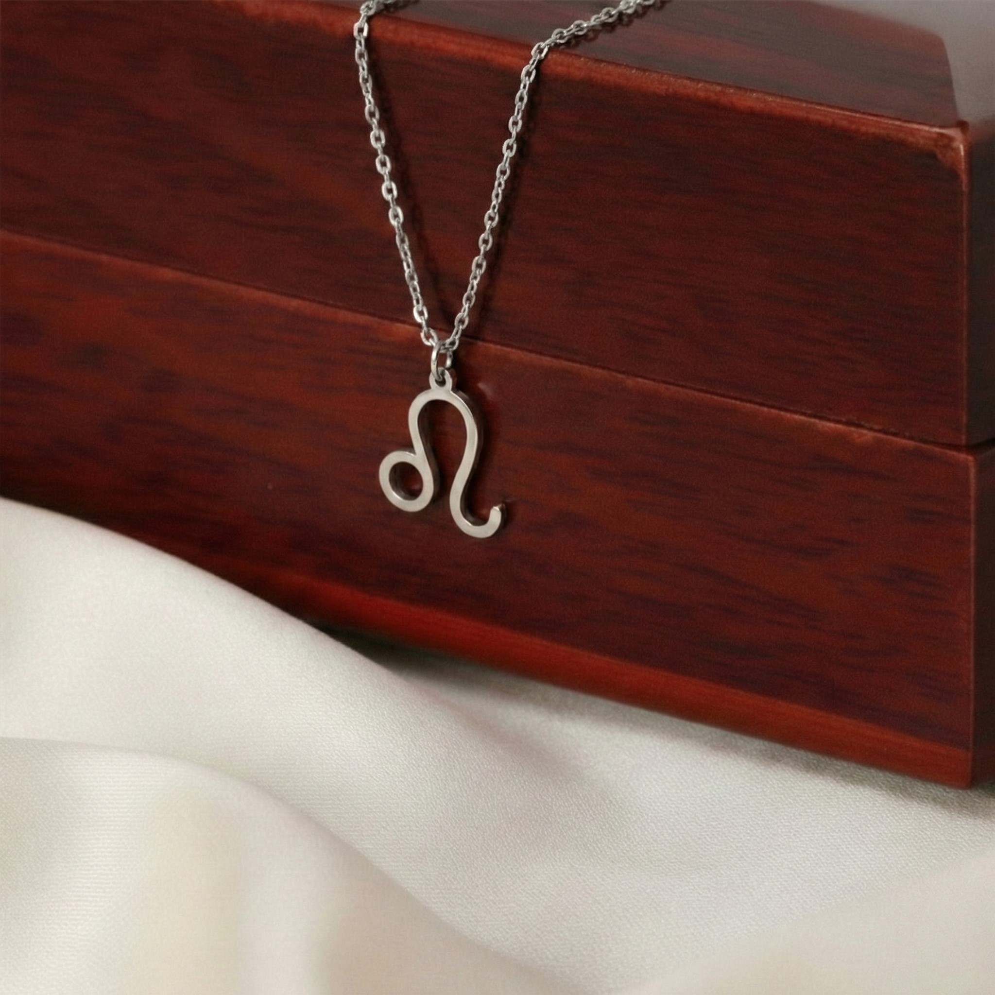 Leo Zodiac Necklace Personalized Gifts - Image 4