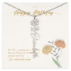 October Birth Month Flower Necklace Gifts