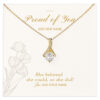 Proud of You Graduation Necklace Gifts