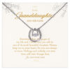 To My Grandaughter Necklace Personalized Gifts