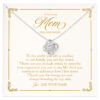 To My Mom Necklace Personalized Gifts